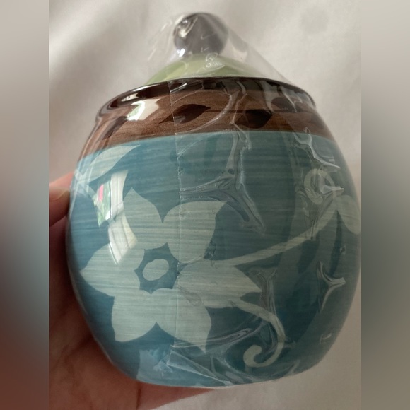 Gorgeous EUC PFALTZGRAFF Rare Retired Patio Garden Sugar Bowl & Lid HTF - Picture 2 of 8